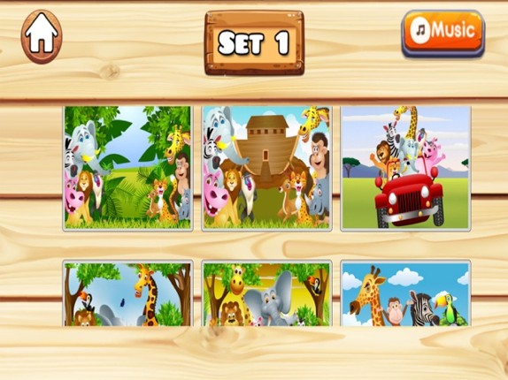 Kid Jigsaw Puzzles Games for kids 7 to 2 years old Image