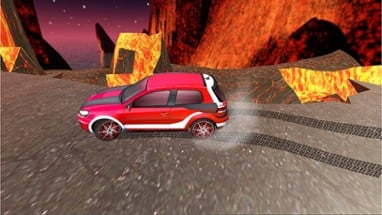 Lava Car Stunt Challenge Racer Image