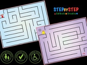 Monster Maze - Find a route through the maze Image