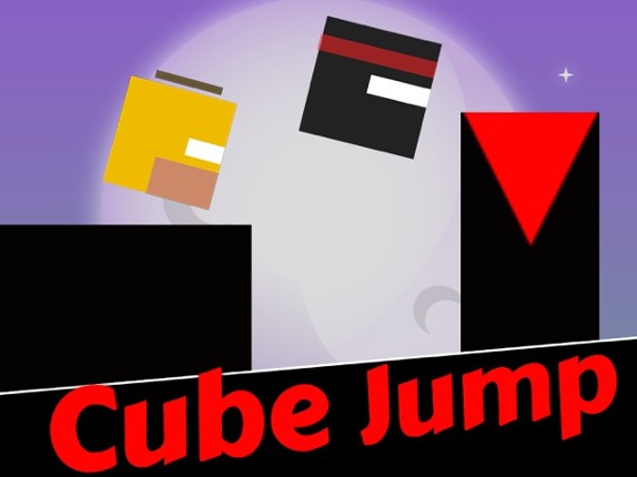 Mr Cube Ninja Dashed Jumps - Jumping on Pillar Games screenshot