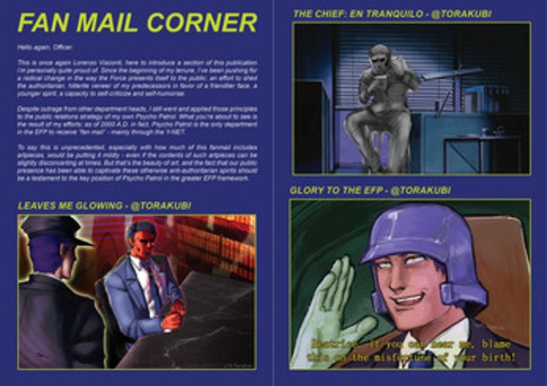 ORIENTATION: A Psycho Patrol Zinelet Image