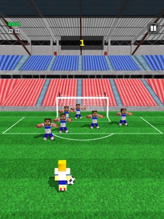 Pixel Soccer 3D screenshot