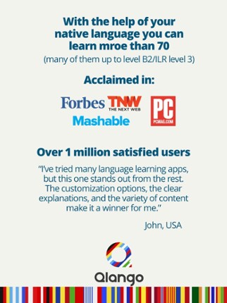 Qlango: Learn 70+ Languages screenshot