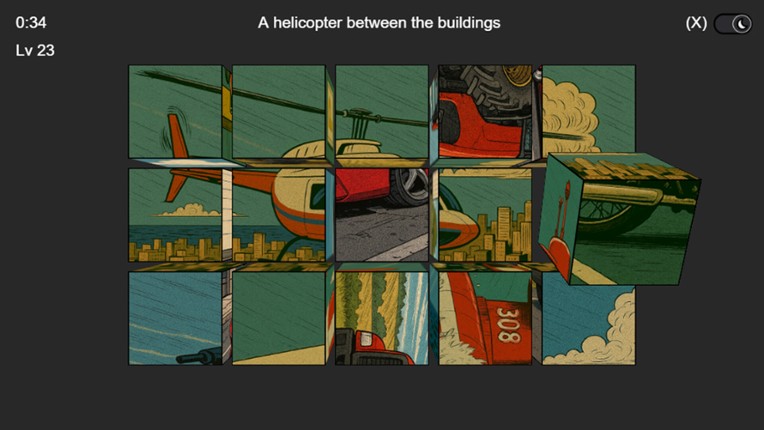 Romcab puzzle screenshot