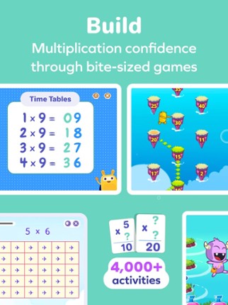 Splash Mini: Multiplication screenshot
