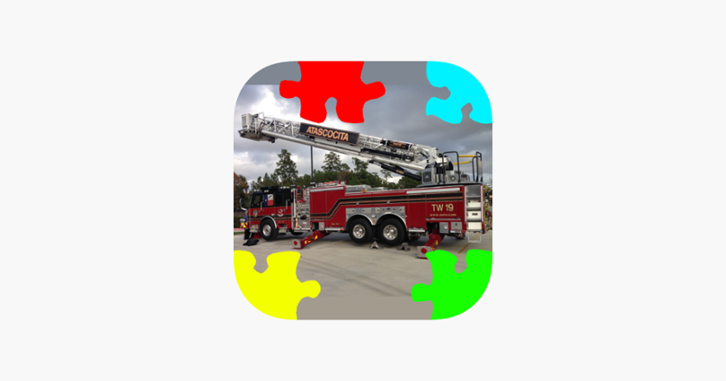 Fire Truck Photo Jigsaw Puzzle Image