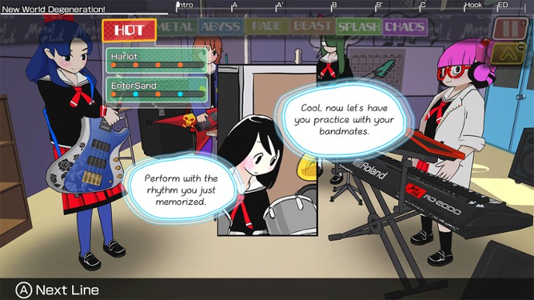 Gal Metal screenshot