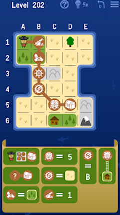 Einstein Riddle Island Puzzle screenshot