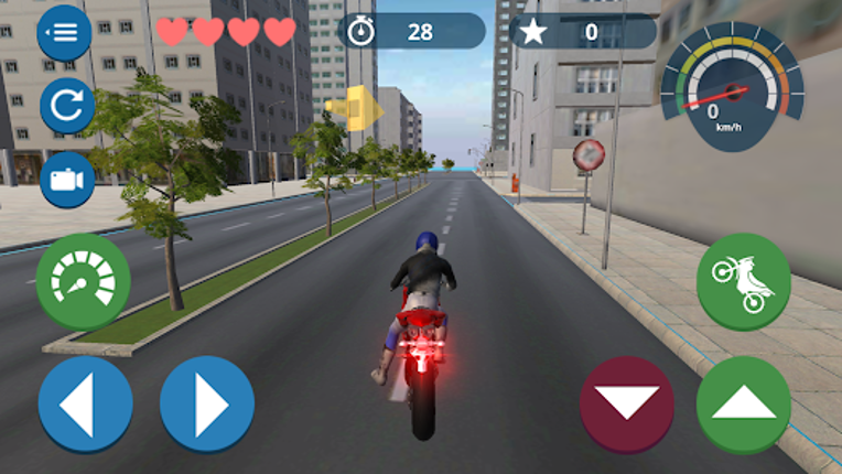 Moto Speed The Motorcycle Game Image