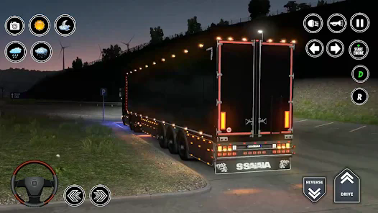 US Truck Driving 3D Truck Game Image