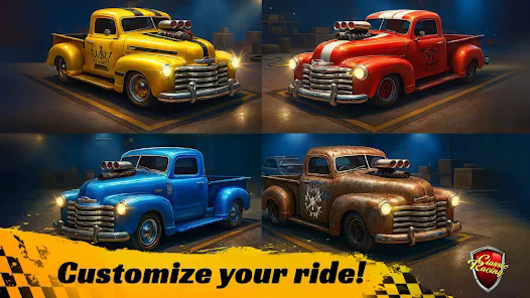 Classic Drag Racing Car Game Image