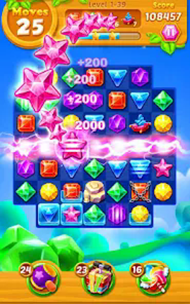Jewels Track - Match 3 Puzzle screenshot