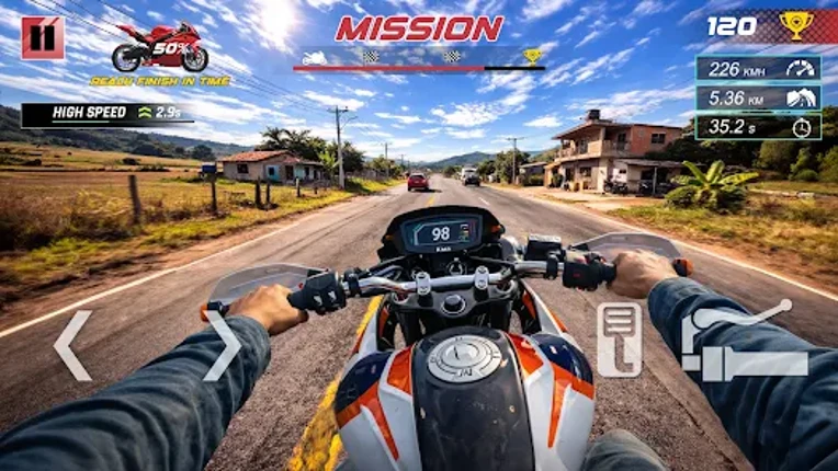 Moto Rider: Extreme Traffic Image
