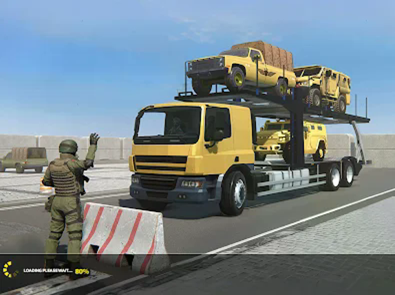 Army Cargo Truck Driving Games screenshot