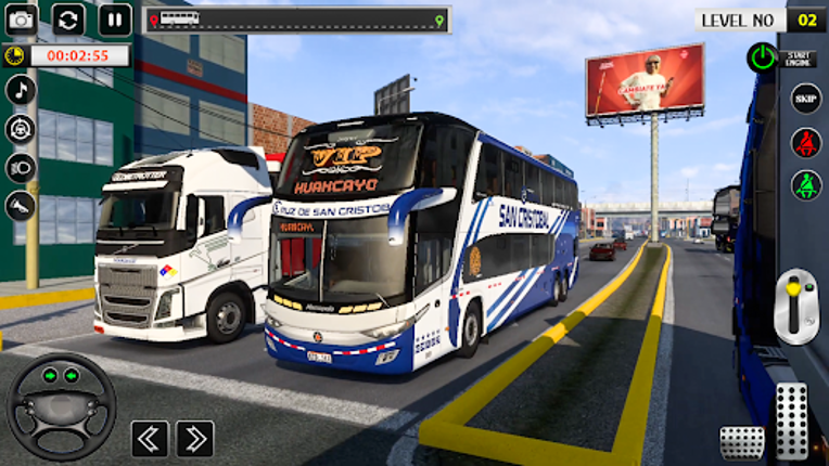 Coach Bus Driving Game 3D Image