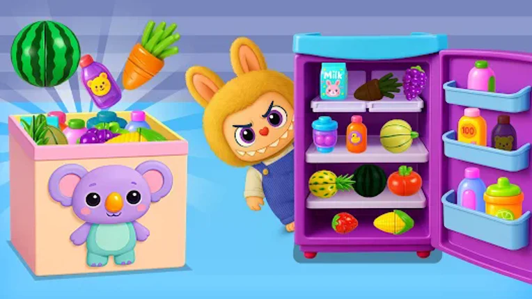 Toy Set Kitchen Cooking Games Image