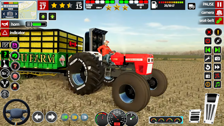 Indian Tractor Games Simulator screenshot