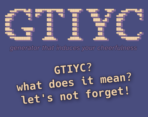 Games like gtiyc