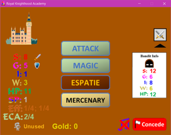 Royal Knighthood Academy screenshot
