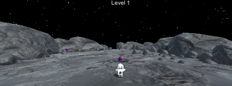 Space Crystal Collecting Image
