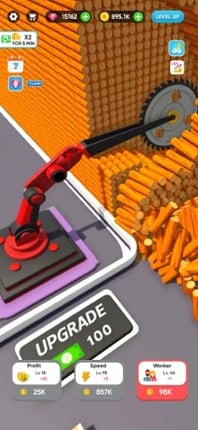 Idle Lumber Mill - Wood Game Image