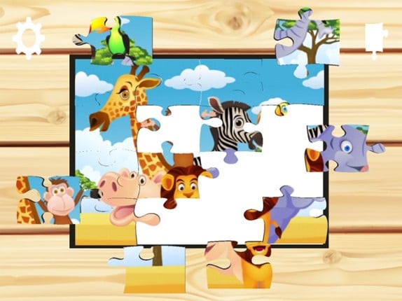 Kid Jigsaw Puzzles Games for kids 7 to 2 years old screenshot