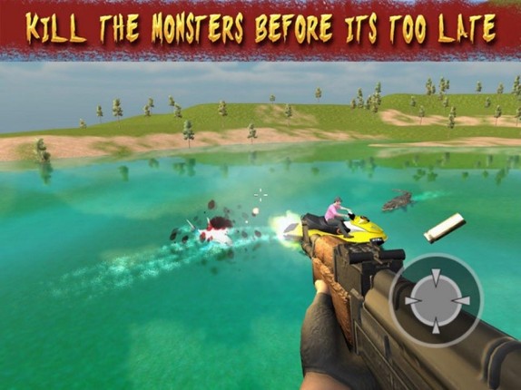 Kill Sea Monster 3D screenshot