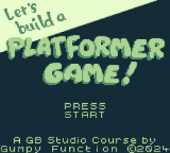 Let's Build a Platformer! Image