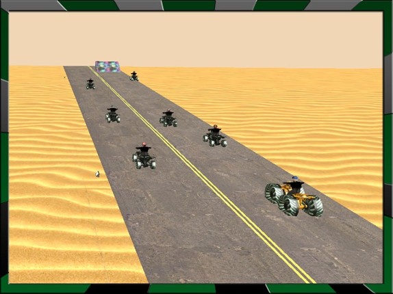 Most Reckless Quad Bike Racing Simulator in Desert screenshot