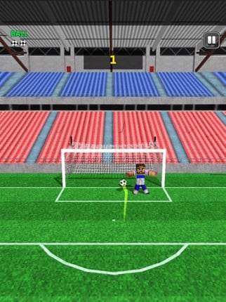 Pixel Soccer 3D screenshot