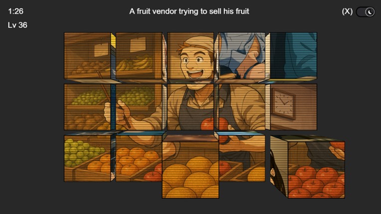 Romcab puzzle screenshot