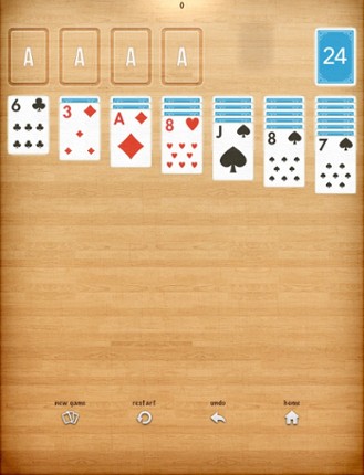 Solitaire the classic game screenshot