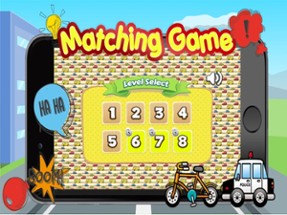 Vehicles Transportation Remember Matching Kid Game Image