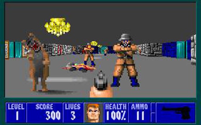 Wolfenstein 3D screenshot