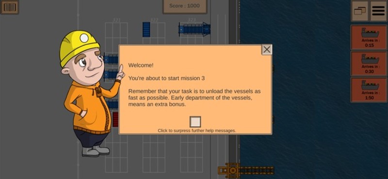 Yard Crane Scheduler screenshot