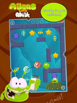 Aliens Like Milk For Kids screenshot