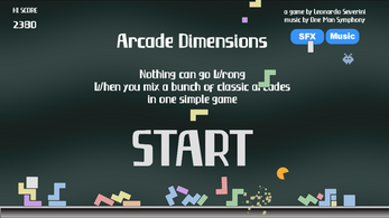 Arcade Dimensions screenshot