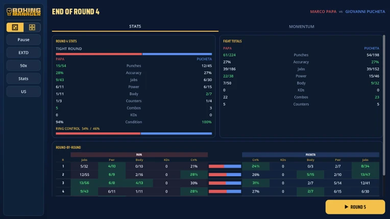 Boxing Manager screenshot
