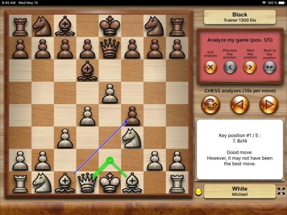 Chess Tiger Lite screenshot