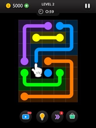 Dot Knot - Line & Color Puzzle screenshot