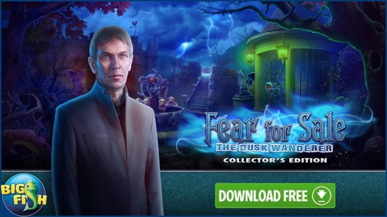 Fear for Sale: The Dusk Wanderer - Hidden Objects screenshot