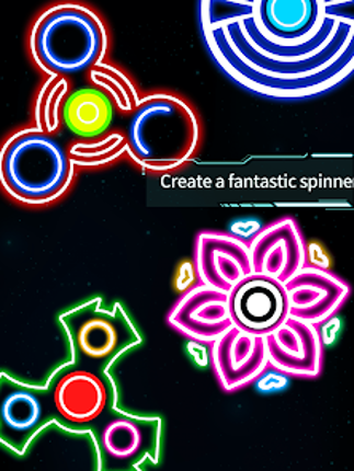 Draw Finger Spinner screenshot
