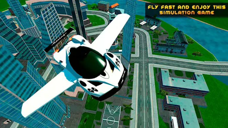 Flying Car Game driving screenshot