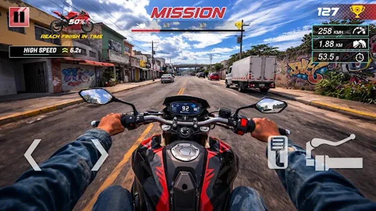 Moto Rider: Extreme Traffic Image