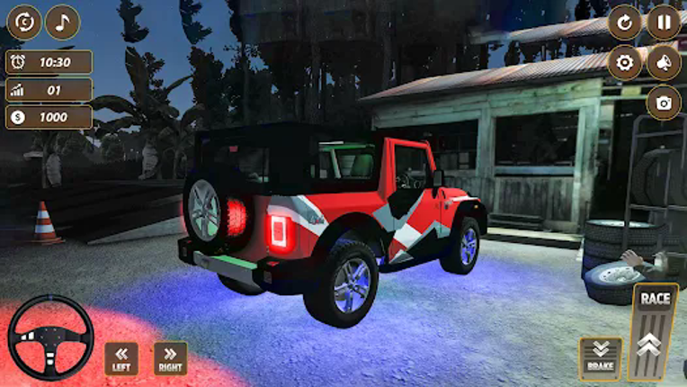 Jeep Game Offroad Thar Game screenshot