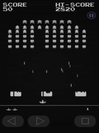Vector Invaders in Space screenshot
