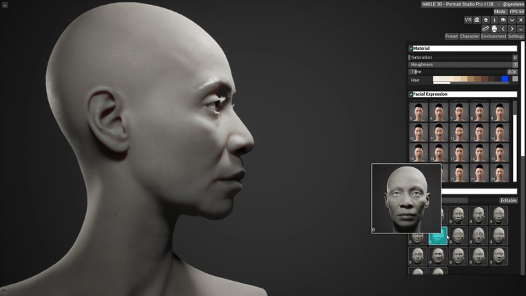 HAELE 3D - Portrait Studio Pro - Drawing References screenshot