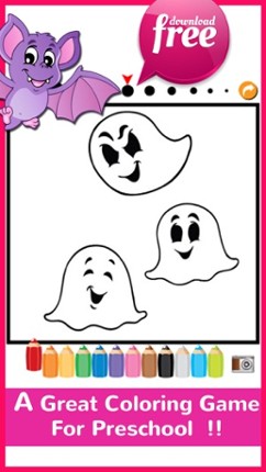 Halloween Coloring Book Free For Kids And Toddlers screenshot