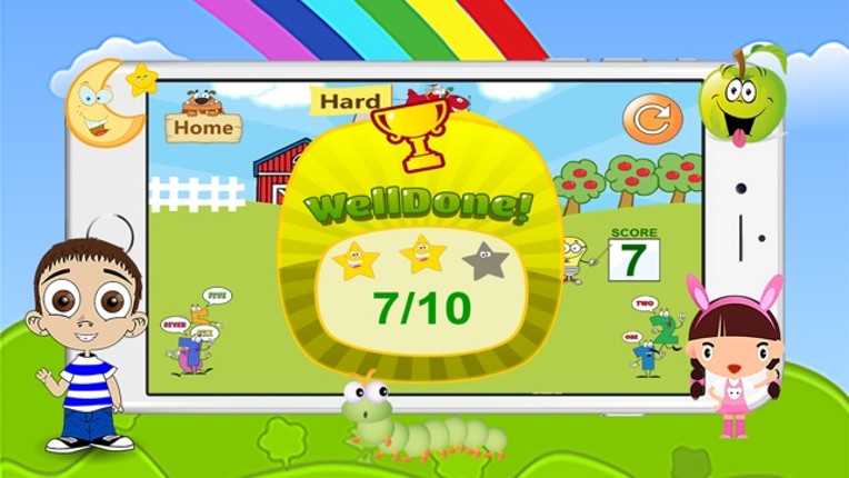 Math For Kids - free games educational learning and training screenshot