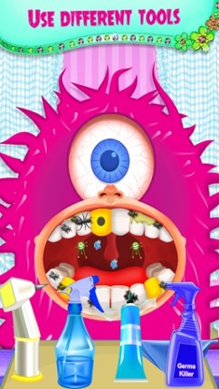 Monster Dentist Doctor - Free Fun Dental Hospital Games screenshot
